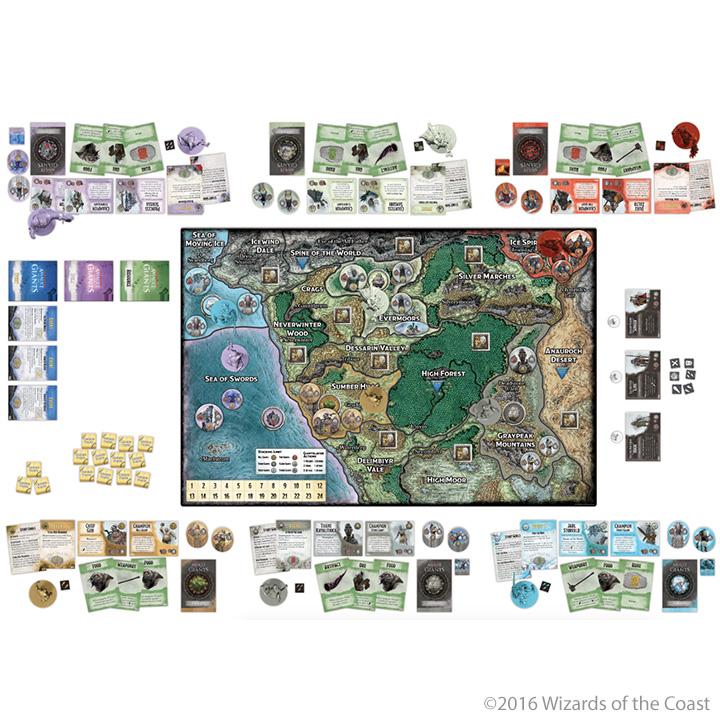 Assault of The Giants Board Game Standard Edition